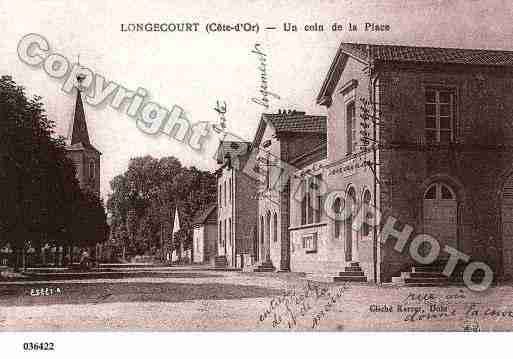 Ville de LONGECOURTENPLAINE, carte postale ancienne