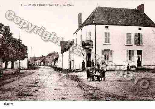 Ville de MONTBERTHAULT, carte postale ancienne