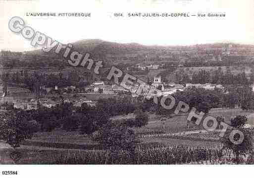 Ville de SAINTJULIENDECOPPEL, carte postale ancienne