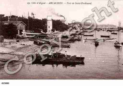Ville de ARCACHON, carte postale ancienne