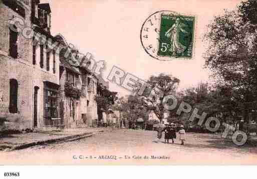 Ville de ARZACQARRAZIGUET, carte postale ancienne