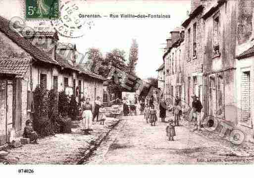 Ville de CARENTAN, carte postale ancienne