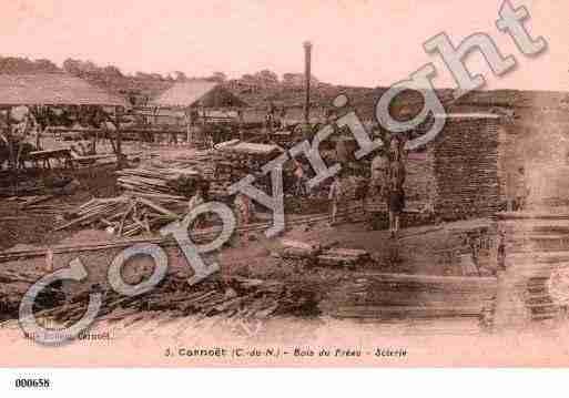Ville de CARNOET, carte postale ancienne