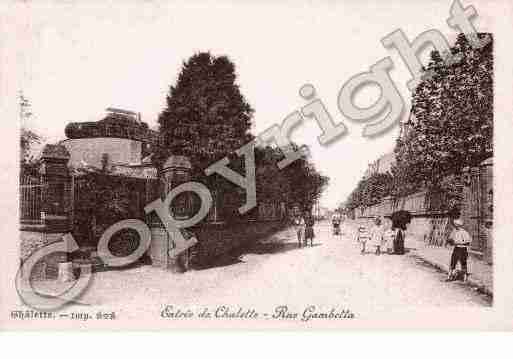 Ville de CHALETTESURVOIRE, carte postale ancienne