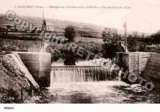 Ville de ECOUVIEZ, carte postale ancienne