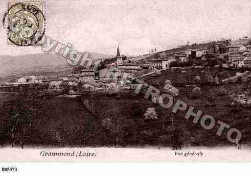 Ville de GRAMMOND, carte postale ancienne