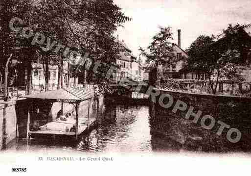 Ville de HAGUENAU, carte postale ancienne