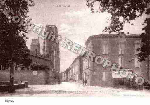 Ville de LECTOURE, carte postale ancienne