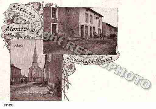 Ville de MOMERSTROFF, carte postale ancienne