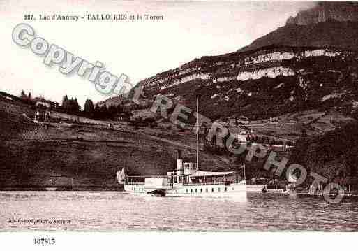 Ville de TALLOIRES, carte postale ancienne