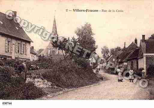 Ville de VILLERSFAUCON, carte postale ancienne
