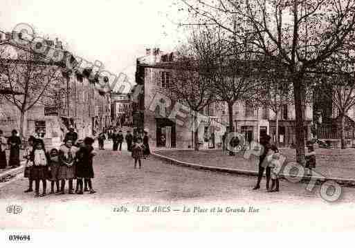 Ville de ARCS(LES), carte postale ancienne
