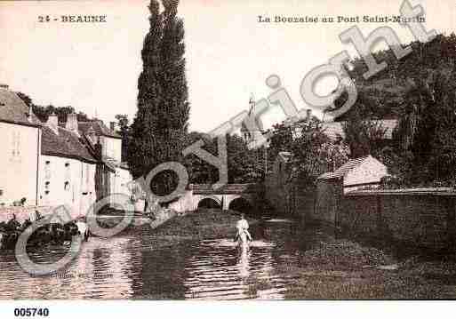 Ville de BEAUNE, carte postale ancienne