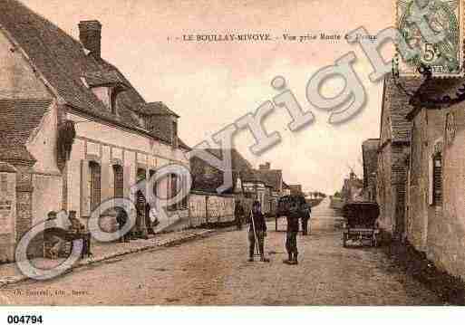 Ville de BOULLAYMIVOYE(LE), carte postale ancienne