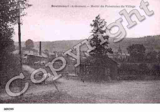 Ville de BOULZICOURT, carte postale ancienne