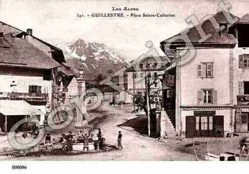 Ville de GUILLESTRE, carte postale ancienne