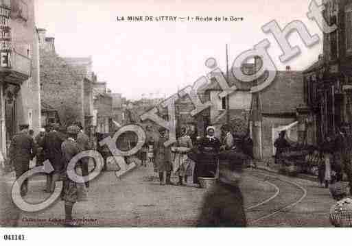 Ville de MOLAYLITTRY(LE), carte postale ancienne