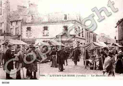 Ville de MOLAYLITTRY(LE), carte postale ancienne