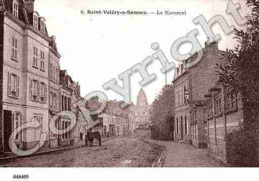 Ville de SAINTVALERYSURSOMME, carte postale ancienne