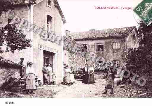 Ville de TOLLAINCOURT, carte postale ancienne