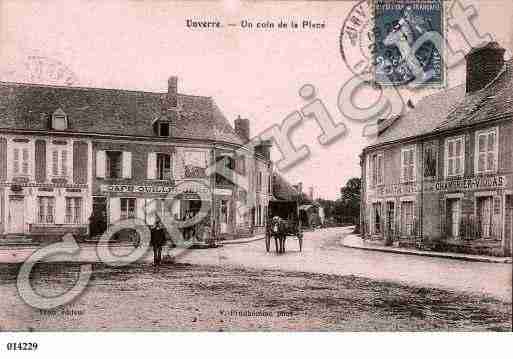 Ville de UNVERRE, carte postale ancienne