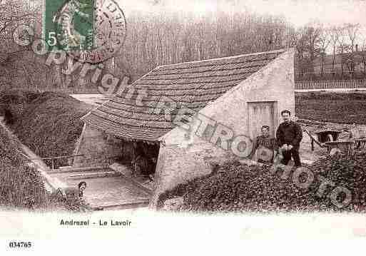 Ville de ANDREZEL, carte postale ancienne