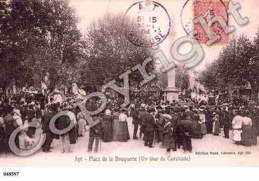 Ville de APT, carte postale ancienne