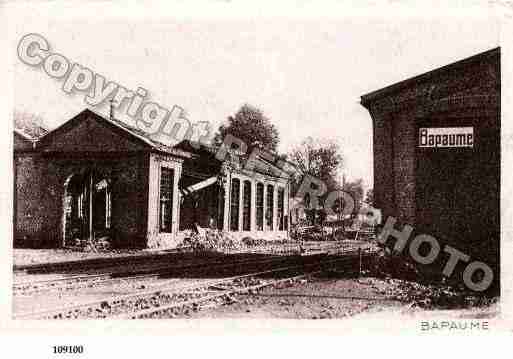 Ville de BAPAUME, carte postale ancienne