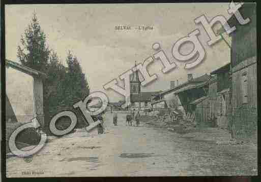 Ville de BELVALENARGONNE, carte postale ancienne