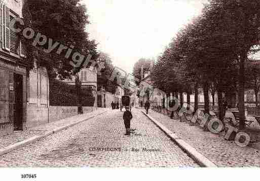 Ville de COMPIEGNE, carte postale ancienne