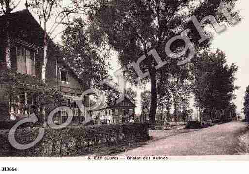 Ville de EZYSUREURE, carte postale ancienne