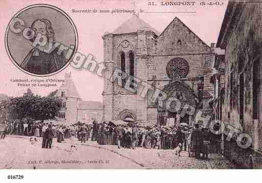 Ville de LONGPONTSURORGE, carte postale ancienne