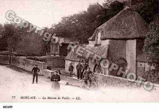 Ville de MORLAIX, carte postale ancienne