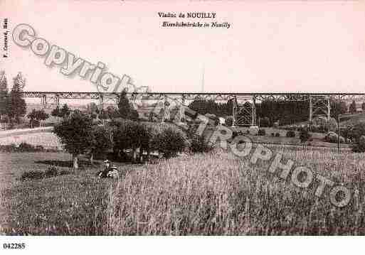 Ville de NOUILLY, carte postale ancienne