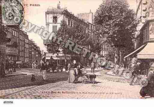 Ville de PARIS19, carte postale ancienne