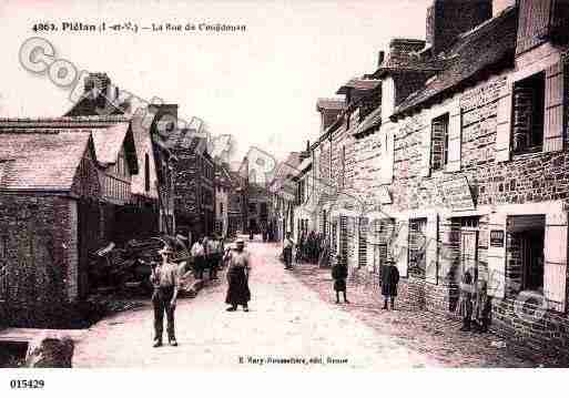 Ville de PLELANLEGRAND, carte postale ancienne