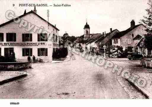 Ville de PORTSURSAONE, carte postale ancienne