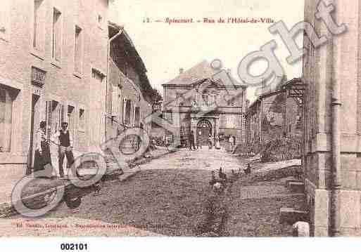 Ville de SPINCOURT, carte postale ancienne