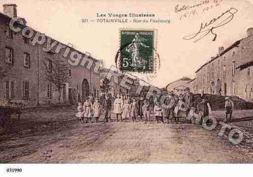 Ville de TOTAINVILLE, carte postale ancienne