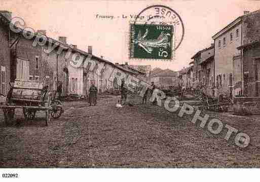 Ville de TROUSSEY, carte postale ancienne