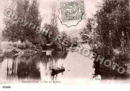 Ville de VERMENTON, carte postale ancienne