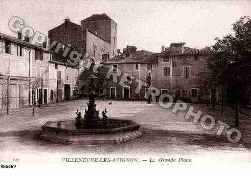 Ville de VILLENEUVELESAVIGNON, carte postale ancienne