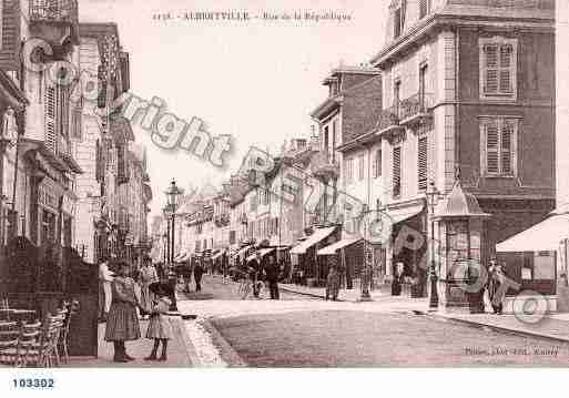 Ville de ALBERTVILLE, carte postale ancienne