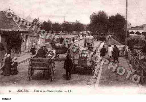 Ville de ANGERS, carte postale ancienne