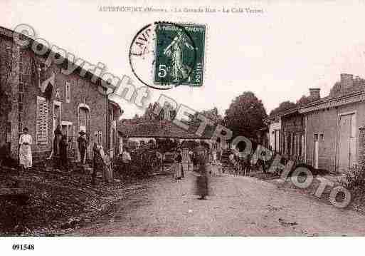 Ville de AUTRECOURT, carte postale ancienne