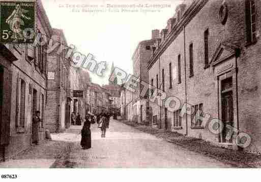 Ville de BEAUMONTDELOMAGNE, carte postale ancienne