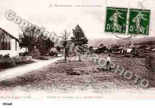 Ville de BOURGONCE(LA), carte postale ancienne