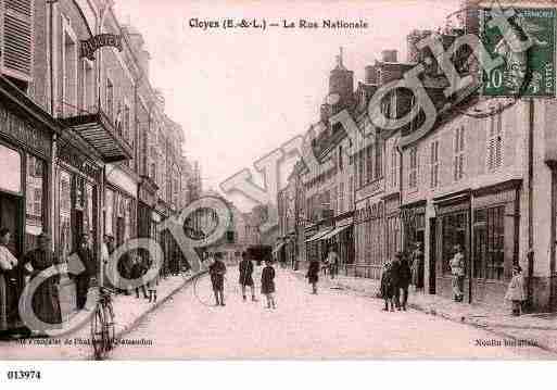 Ville de CLOYESSURLELOIR, carte postale ancienne
