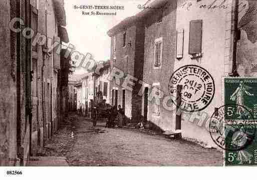 Ville de GENILAC, carte postale ancienne