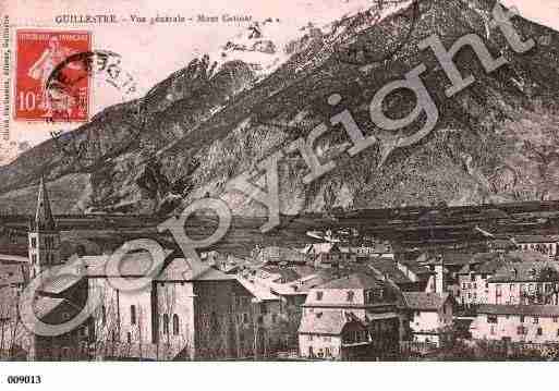 Ville de GUILLESTRE, carte postale ancienne